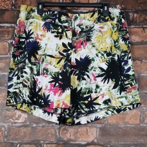 Jupe-Short Zac & Rachel – Femme – Taille 10 – Bleu Et Jaune – Neuf Avec étiquettes